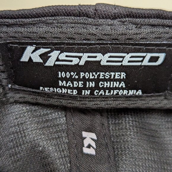 K1 Speed Racing 3D Logo Hat Black/White - Picture 6 of 8